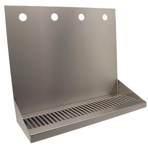 10 X 12 Surface Mount Drip Tray with Drain | S/S#4