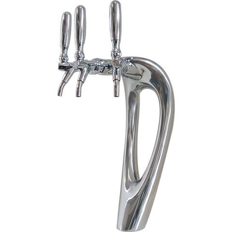 Image of Mystique Tower - 3 Faucets - Chrome Finish - Glycol Ready