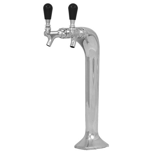 Snake Style 2 Tap Beer Tower — Milano